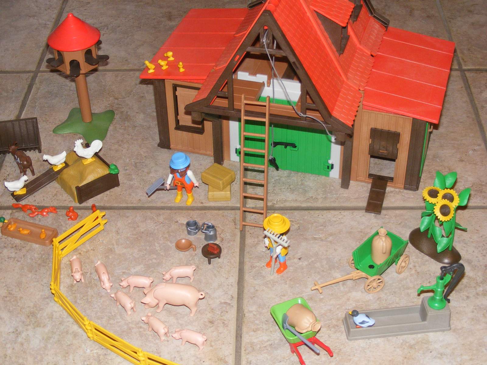Playmobil Bauernhof 3716 viel Zubehör + Anleitung eBay